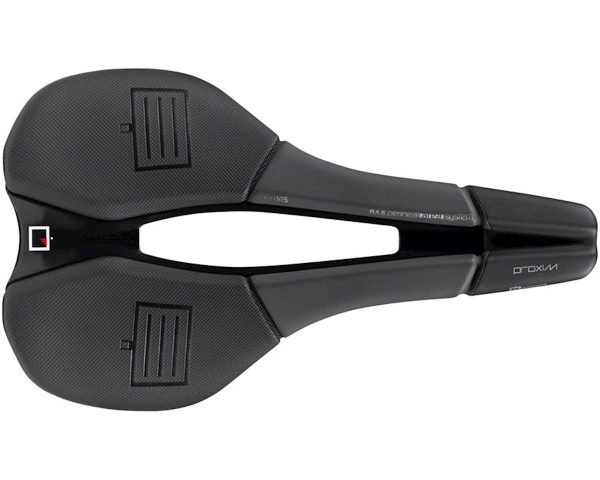 Prologo Proxim W650 Performance E-Bike Saddle (Black) (Tirox Rails) (145mm)