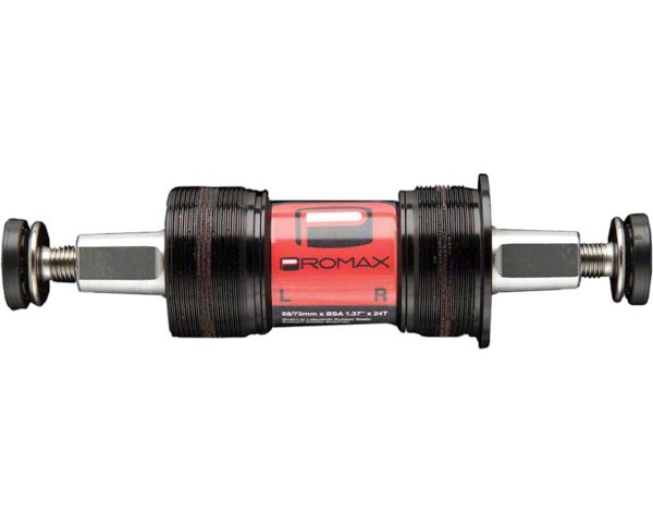 Promax SC-1 Square Taper JIS Chromoly Bottom Bracket (Black) (BSA) (113mm)