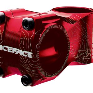 Race Face Atlas Stem (Red) (31.8mm) (50mm) (0deg)