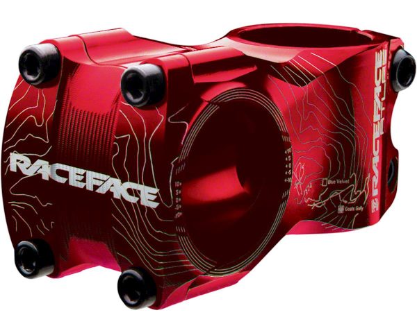 Race Face Atlas Stem (Red) (31.8mm) (50mm) (0deg)