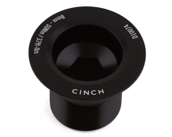 Race Face CINCH Crank Bolt w/ Washer (Gloss Black) (NDS) (M18)