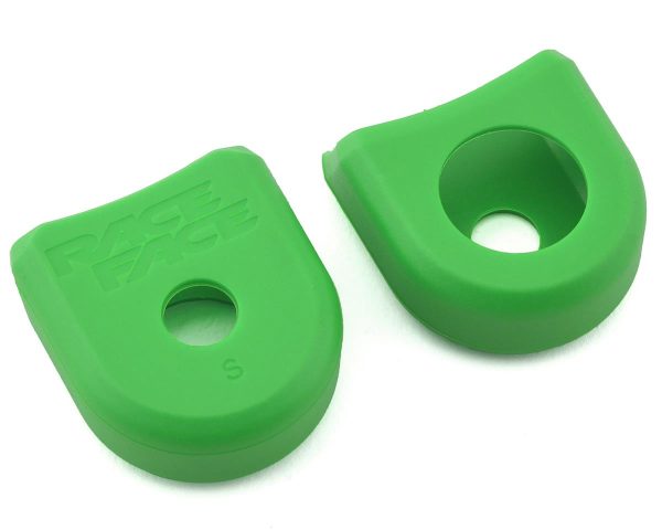 Race Face Crank Boots for Aluminum Cranks (Green) (Pair)