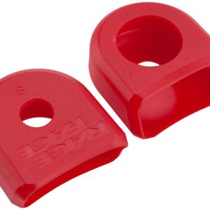 Race Face Crank Boots for Aluminum Cranks (Red) (Pair)