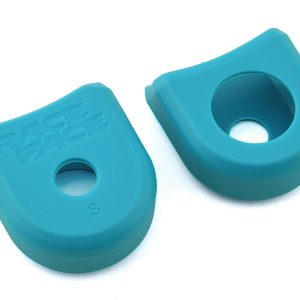 Race Face Crank Boots for Aluminum Cranks (Turquoise) (Pair)