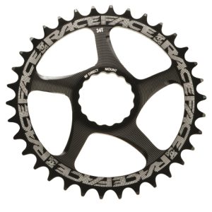 Race Face Direct Mount Narrow/Wide Single Chainring - Black / 34 / Direct Mount