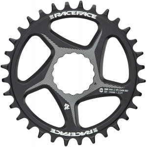 Race Face | Direct Mount Wide 12 Speed Hg+ Chainring 34 Tooth, Shimano Hg+ | Aluminum