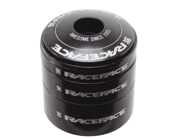 Race Face Headset Spacer Kit w/ Top Cap Aluminum (Black)