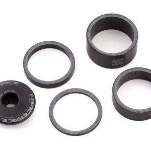 Race Face Headset Spacer Kit w/ Top Cap (Black) (Carbon)