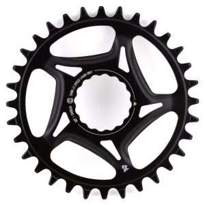 Race Face Narrow-Wide CINCH Direct Mount Chainring (Black) (Shimano 12 Speed) (Single) (32T) (Steel)