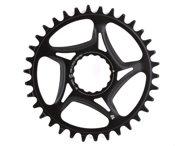 Race Face Narrow-Wide CINCH Direct Mount Chainring (Black) (Shimano 12 Speed) (Single) (34T) (Steel)