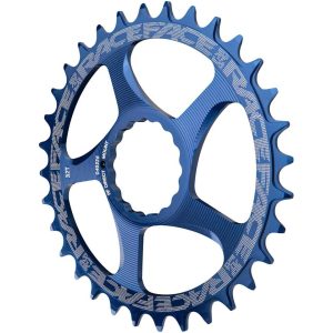 Race Face Narrow-Wide CINCH Direct Mount Chainring (Blue) (1 x 9-12 Speed) (Single) (30T) (3mm Offse