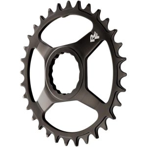 Race Face Narrow-Wide CINCH Direct Mount Steel Chainring (Black) (1 x 9-12 Speed) (Single) (28T) (3m