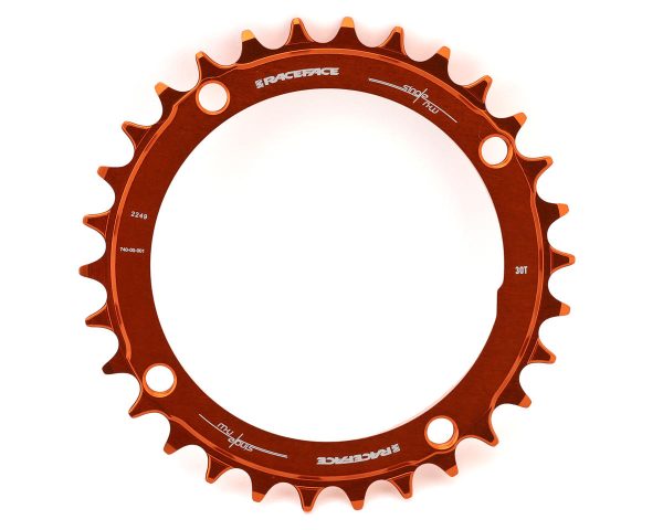 Race Face Narrow-Wide Chainring (Orange) (1 x 9-12 Speed) (104mm BCD) (Single) (30T)