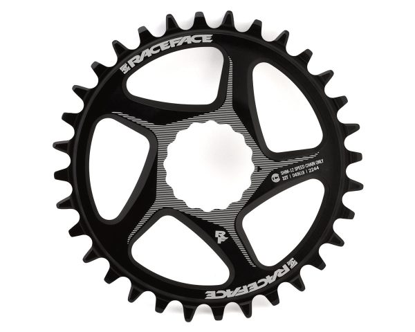 Race Face Narrow-Wide Cinch Direct Mount Chainring (Black) (Shimano 12 Speed) (Single) (32T) (Alumin