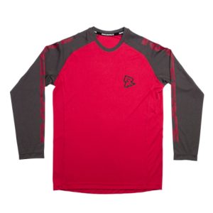 Race Face Sendy Youth Long Sleeve Jersey - Rouge / Medium