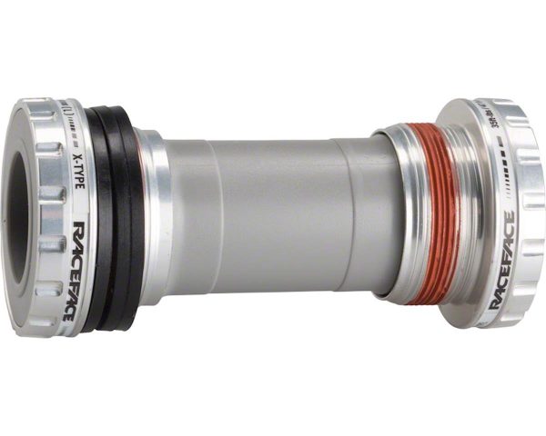 Race Face Team XC X-Type External Bottom Bracket (Silver) (BSA) (68/73mm) (24mm Spindle)