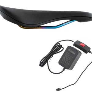 Reform Saddles Tantalus Saddle (Black) (Titanium Rails) (142mm) (w/ Power Supply)