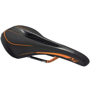 Reverse AM Ergo Saddle - Black / Fox Orange