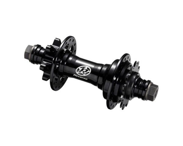 Reverse Components Base Single Speed Rear Disc Hub (Black) (Single Speed) (6-Bolt) (10 x 135mm) (32H