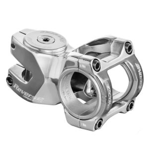 Reverse Components Black-ONE D-2 Titanium Stem - Silver / 50mm / 31.8mm / 35mm