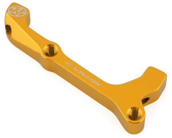 Reverse Components Disc Brake Adapters (Gold) (IS Mount | Avid) (180mm Rear)