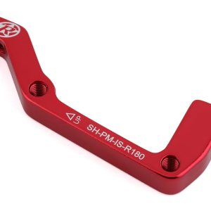 Reverse Components Disc Brake Adapters (Red) (IS Mount | Shimano) (180mm Rear)