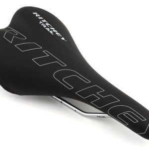 Ritchey Comp Trail Saddle (Black) (Chromoly Rails) (132mm)