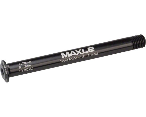 RockShox Maxle Stealth Front Thru Axle (Black) (125mm) (12 x 100mm) (1.5mm)