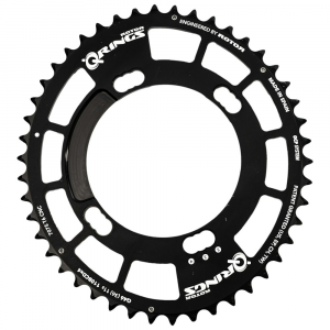 Rotor | Outer Aero Q Chainring 110X4 Bcd 52T - Dura Ace 9100/ultegra 8000 | Aluminum