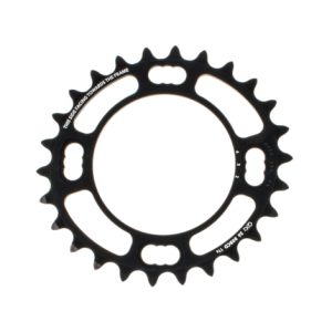 Rotor Q-Ring MTB Chainring for Sram XX Chainset - Black / 4 Arm, 80mm / 42