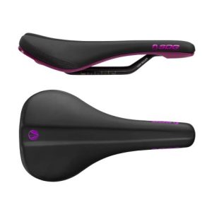 SDG Bel Air 3.0 LUX Alloy Rail Saddle - Black / Purple