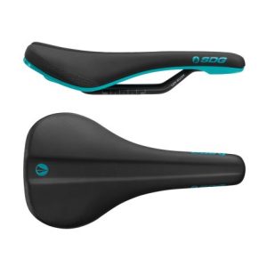 SDG Bel Air 3.0 LUX Alloy Rail Saddle - Black / Turquoise