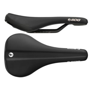 SDG Bel Air 3.0 Steel Rail Saddle - Black