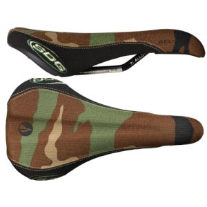 SDG Bel-Air Ti-Alloy Rail Saddle - Black / Camo