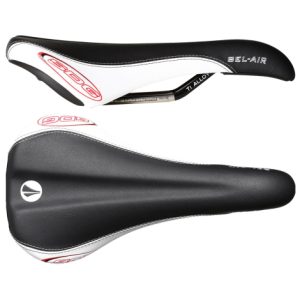 SDG Bel-Air Ti-Alloy Rail Saddle - Black / White