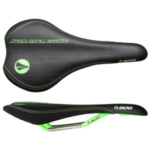 SDG Circuit MTN Ti-Alloy Rail Saddle - Black / Lime