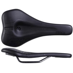 SQlab 611 Ergowave Saddle (Black) (Chromoly Rails) (150mm)