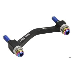 SRAM 20P Post Bracket (180 Front/160 Rear) (w/ Rainbow Bolts)