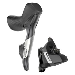 SRAM Apex AXS Hydraulic Disc Brake/Shift Lever Kit (Black) (Flat Mount) (Caliper Included) (Electron