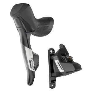 SRAM Apex AXS Hydraulic Disc Brake/Shift Lever Kit (Black) (Flat Mount) (Caliper Included) (Electron