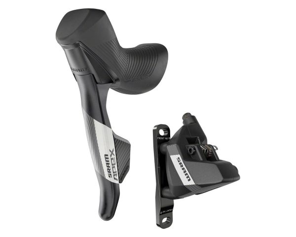 SRAM Apex AXS Hydraulic Disc Brake/Shift Lever Kit (Black) (Flat Mount) (Caliper Included) (Electron