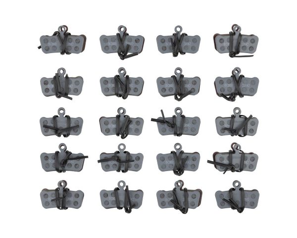 SRAM Bulk Disc Brake Pads (Organic) (Guide/G2, Avid Trail) (Steel Back/Powerful) (20 Pairs)