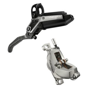 SRAM Code Ultimate Stealth Hydraulic Disc Brake Lever (Black/Silver) (Left) (Caliper Included)