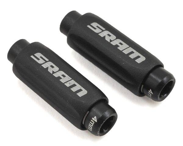 SRAM Compact 4.0mm Inline Shift Cable Barrel Adjusters (Black) (2)