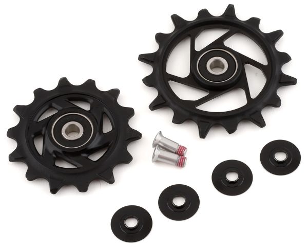 SRAM Eagle AXS T-Type Rear Derailleur Pulley Kit (Black) (XX) (Magic Pulley Wheel)