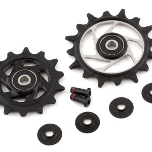 SRAM Eagle AXS T-Type Rear Derailleur Pulley Kit (Black) (XX SL) (Magic Pulley Wheel)