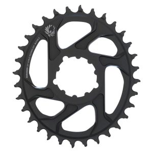 SRAM Eagle X-Sync 2 Oval Direct Mount Chainring (Black) (6mm Offset) (32T)