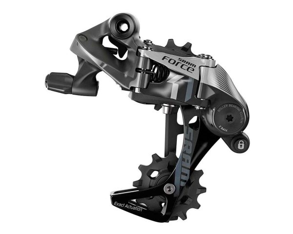 SRAM Force 1 Rear Derailleur (Grey) (1 x 11 Speed) (Long Cage) (Clutch)