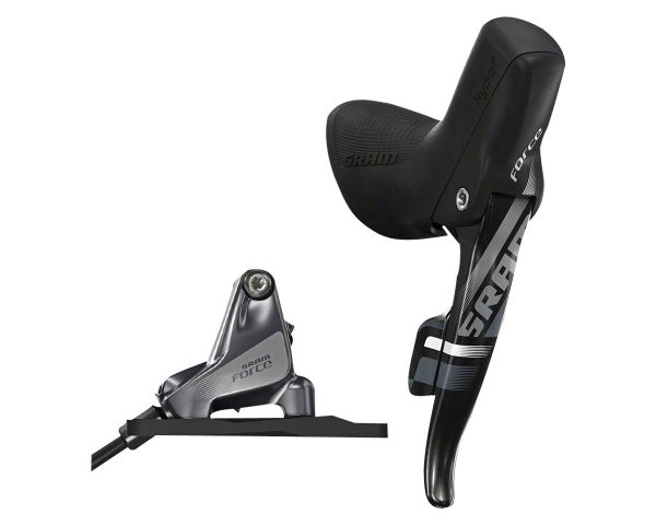 SRAM Force 22 DoubleTap Hydraulic Road Disc Brake/Shift Lever Kit (Black) (Left) (Flat Mount) (2x) (