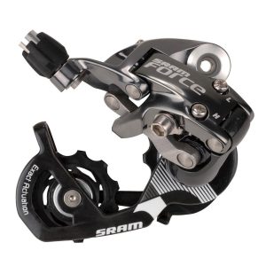 SRAM Force Rear Derailleur (Black/Silver) (10 Speed) (Short Cage)